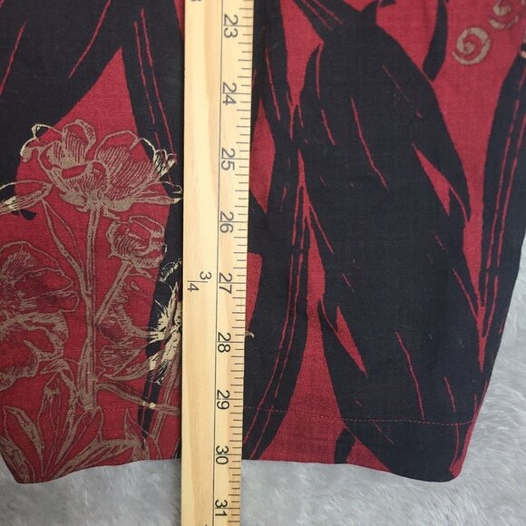 Cubavera Men's Size X-large Hawaiian Shirt Short Sleeve Button-Down Shirt - Picture 10 of 11